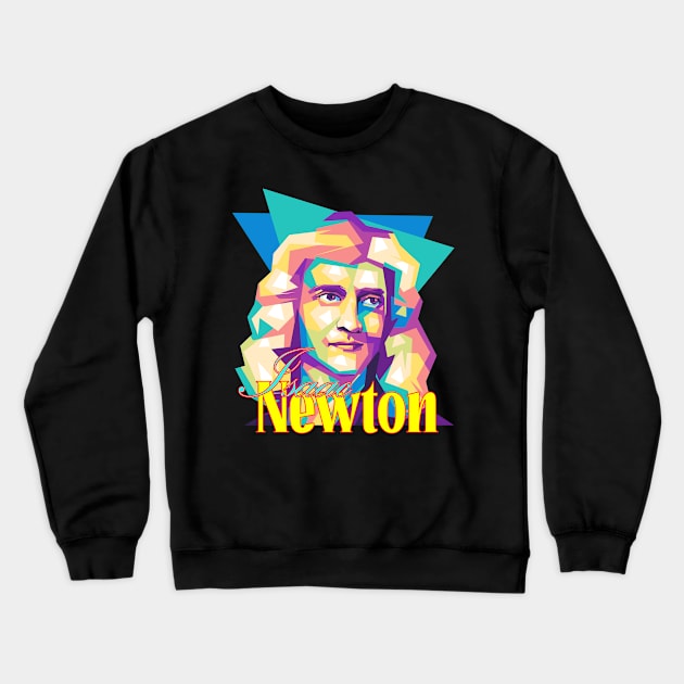 Isaac Newton wpap vintage Crewneck Sweatshirt by erika design